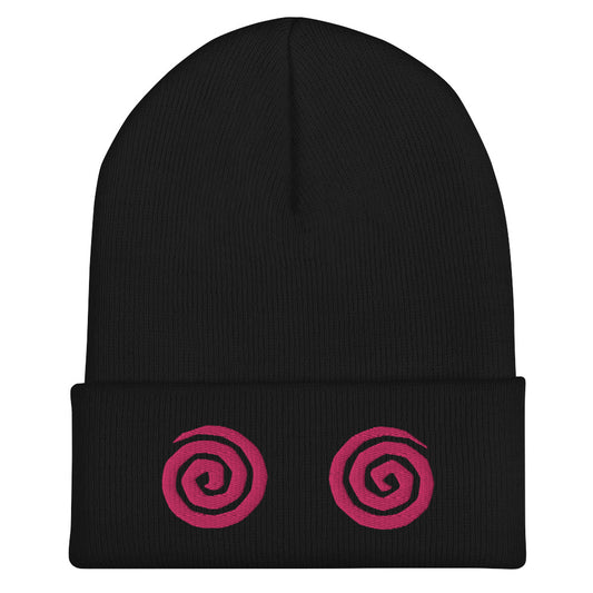"HypnotEyes" Cuffed Beanie